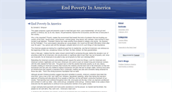 Desktop Screenshot of endpovertyinamerica.org