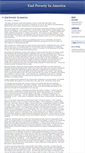 Mobile Screenshot of endpovertyinamerica.org